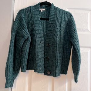 Madewell Waller Crop Cardigan Sweater